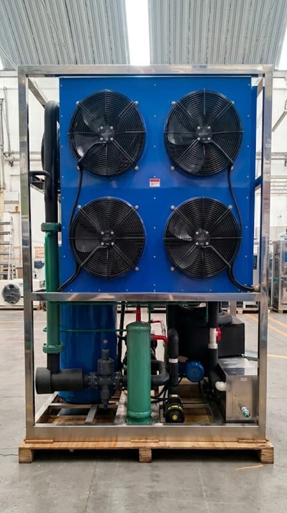 Unidad condensadora de refrigeración FastCold de cuatro ventiladores