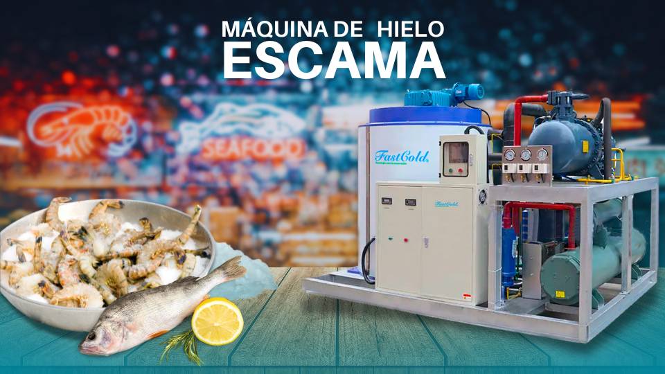 Maquina Hielo Escama