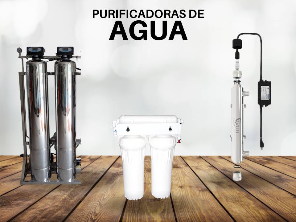 Purificadora de agua para maquina de hielo