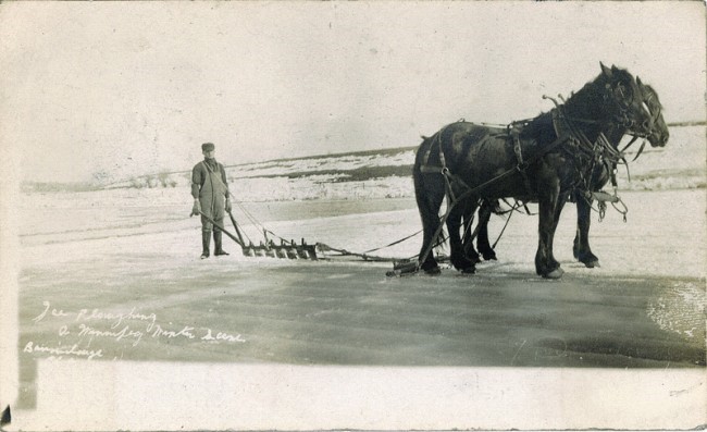 Segmenación del hielo mediante arado